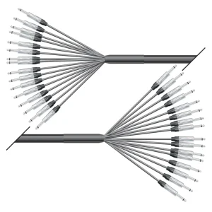 Multicorekabel Quantum, schwarz,  5,00m