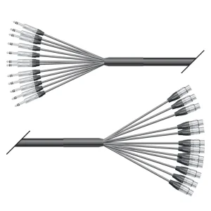 Multicorekabel Quantum, schwarz,  2,00m