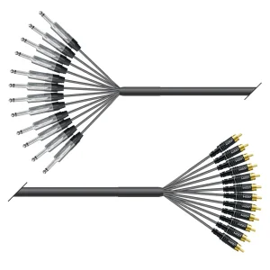 Multicorekabel Quantum, schwarz,  2,00m