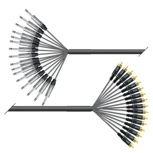 Multicorekabel Quantum, schwarz,  2,00m