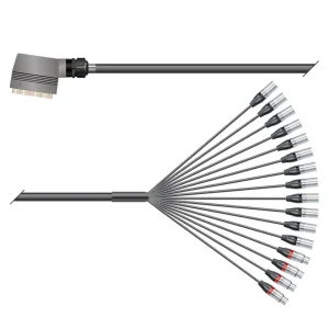 Multicorekabel Quantum, schwarz, 50,00m