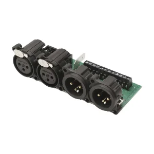 SYSBOXX-Modul 1HE 3BE 2xXLRfem+2xXLRmale