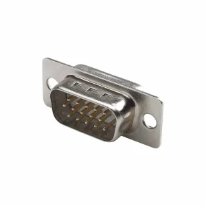 SUB-D-HD Stifteins.15 Pol mit Lötkelchen