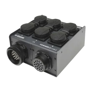 Schukoverteiler 6fach, SOCAPEX + Link