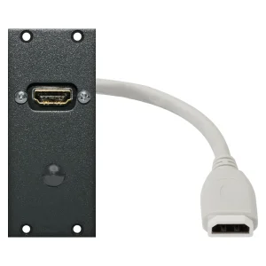 SYSBOXX Frontblech 2HE, 1BE, HDMI C