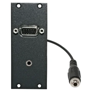 SYSBOXX Frontblech 2HE, 1BE, VGA C6