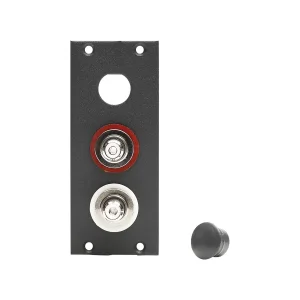 SYSBOXX Frontblech 2HE, 1BE