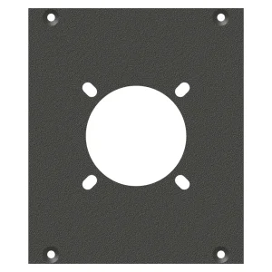 SYSBOXX-Frontblech 2HE 2BE 1xNL4/8MPR,