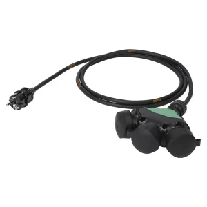 Netzkabel Titanex, schwarz, 20,00m