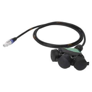 Netzkabel Titanex, schwarz,  5,00m