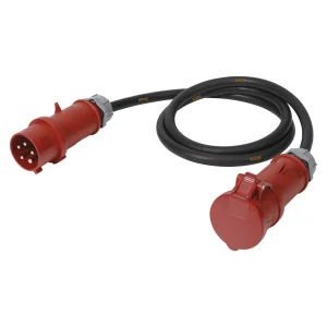 Netzkabel Titanex, schwarz,  1,50m