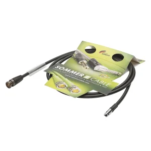 Koaxkabel Vector, schwarz,  0,50m