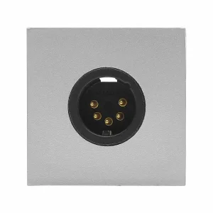 SYSWALL45 XLR 5p male -> Klemmblock