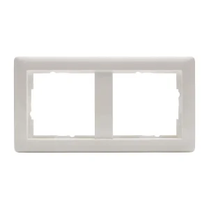 SYSWALL55 Schalterrahmen 2fach