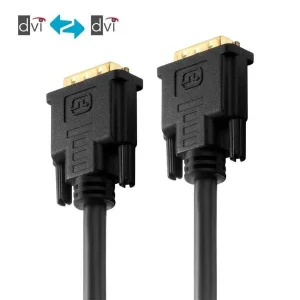 Zertifiziertes 2K DVI Dual Link Kabel - schwarz, 3.50m