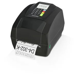 LABEL PRINTER D4 302-K DISPLAY AND KEYBOARD USB RS232 BLACK