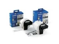 DK ROUND SINGLE ROLLS WHITE F/ QL550/-1050 1000CPS/RL