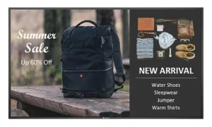 QM-6502 65IN 3840 X 2160 350CD D-SUB HDMI DP