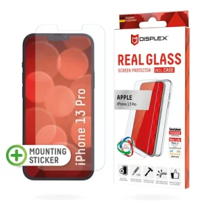 DISPLEX REAL GLASS + CASE F/ APPLE IPHONE 13 PRO