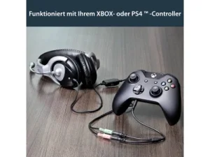 STARTECH 3.5mm Klinken Headset Adapter