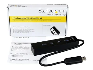 STARTECH 4 Port Portable USB 3.0 Hub