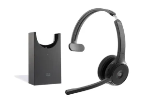HEADSET 721 WIRELESS SINGLE+STAND CARBON BLACK USBA B
