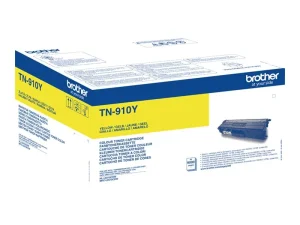 BROTHER TN-910Y Toner Cartridge Gelb HC