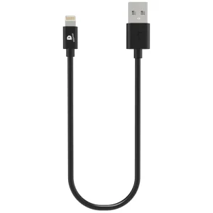 MINI CHARGING CABLE LIGHTNING TO USB-A (EDU PACKAGING) BLACK