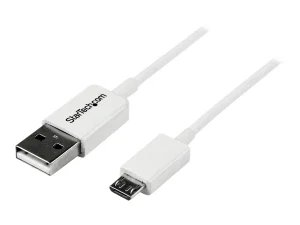 STARTECH 0.5m White USB / Micro USB Cbl