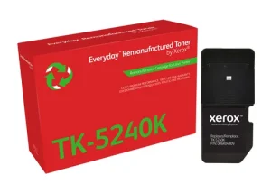EVERYDAY REMANUFACTURED TONER BLACK REPLACES KYOCERA TK-5240K