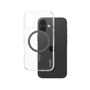 CARE BY PANZERGLASS CASE FLAGSHIP BLACK MAGSAFE IPHONE 16