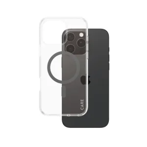 CARE BY PANZERGLASS CASE FLAGSHIP BLACK MAGSAFE IPHONE 16