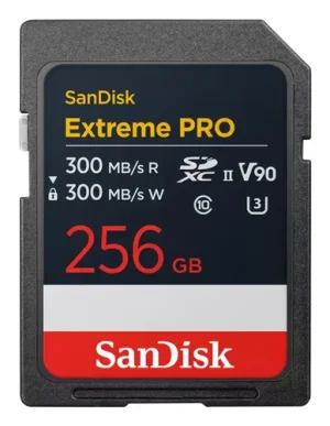 SANDISK EXTREME PRO 256GB SD UHS-II (V90)