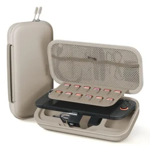 CHARGING CASE W/10K POWER BANK - NINTENDO SWITCH - SAND