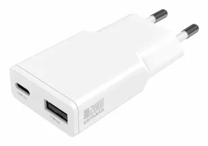 LADEGER. PDPLUG SLIM DUOS 20W GAN 1C+1A