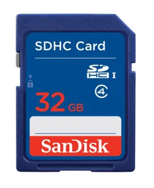 SD CARD 32GB SDHC STANDARD .