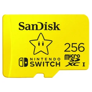SANDISK NINTENDO MICROSDXC SQXAO 256GB UHS-1