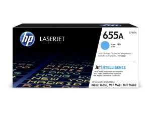 HP 655A LaserJet Toner Cyan