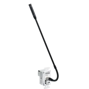 Dante Wallplate Transceiver with Microphone
