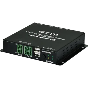 UHD+ HDMI over HDBaseT Receiver with USB KVM (4K@60 444 up to 40M)