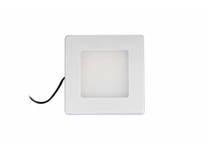 Synergy 21 Downlight Square / 3000K Weiß / 12V / 76 x 76 x 10mm Möbelleuchte mit AMP Stecker
