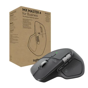 Logitech Mouse MX Master 4 f. Bus. WL BOLT graphite BT 8-Tasten