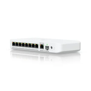 Ubiquiti Switch UniFi 8xRJ45 2.5GBit PoE++/10G RJ45/SFP+ (ohne Netzteil) Powered by PoE+/PoE++/PoE+++ or PSU, Fanless