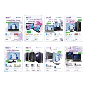 TERRA Poster Bundle " Frühjahr" /8 Poster / DE