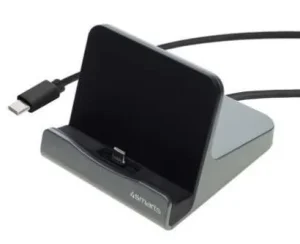 4smarts Charging Station VoltDock Tablet USB-C 60W  gunmetal