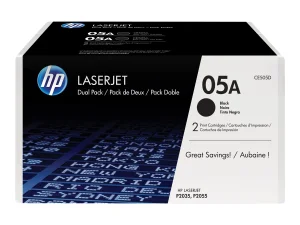 HP Toner 05A schwarz 2-pack