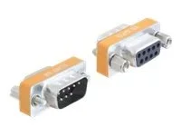 DELOCK Adapter Sub-D 9Pin St/Bu Nullmode