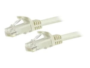 STARTECH 15m White Snagless Cat6 UTP