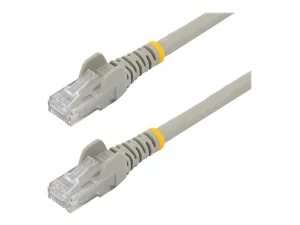 STARTECH 50cm Gray Snagless Cat6 Patch