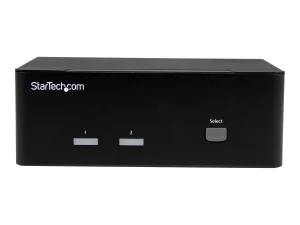 STARTECH 2 Port KVM Switch mit Dual-VGA